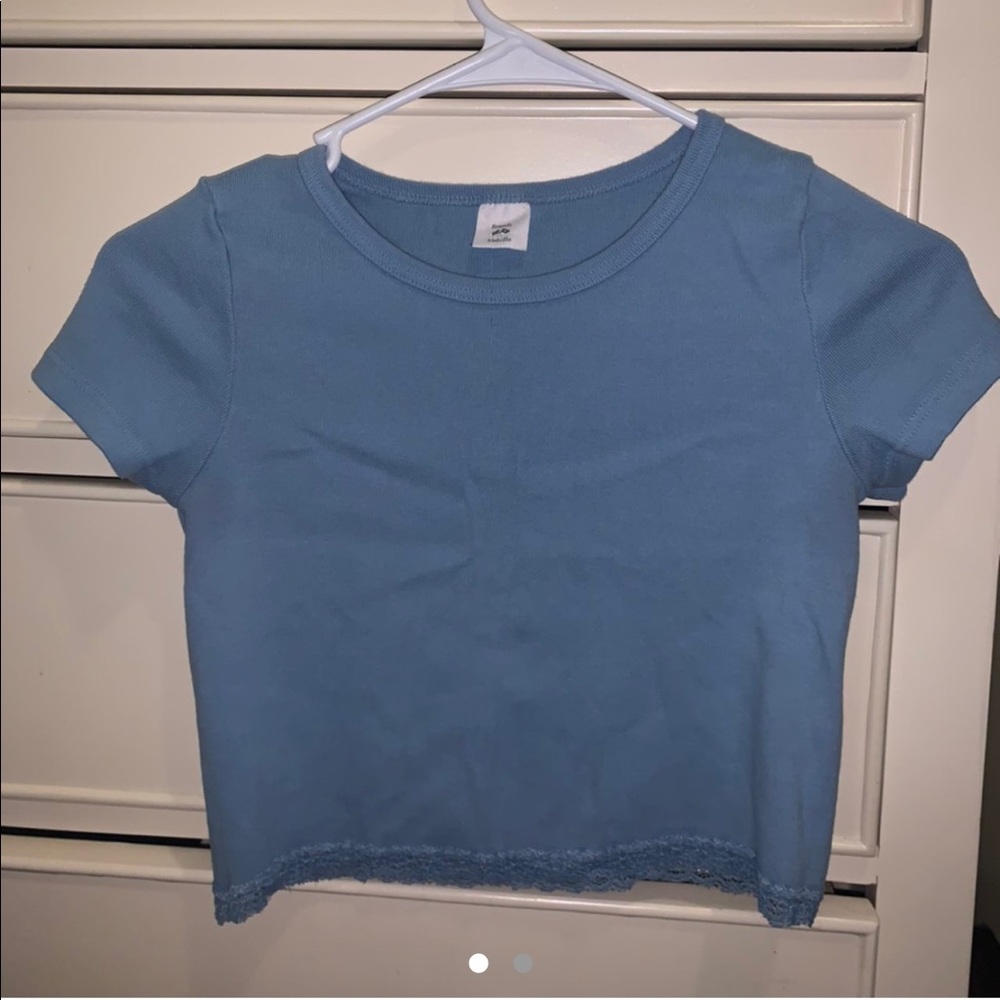 blue brandy melville top